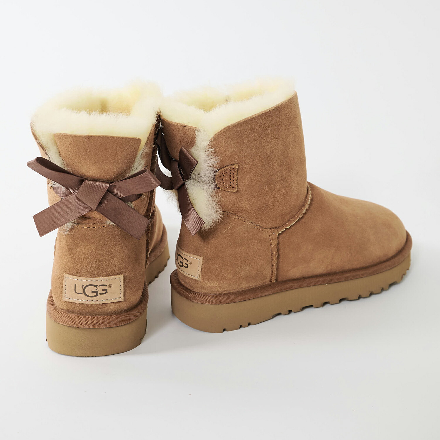 楽天市場】UGG MINI BAILEY BOW アグ ムートン ブーツ ミニ ベイリー