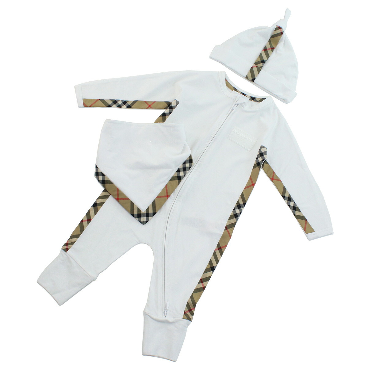 楽天市場】BURBERRY バーバリー ロンパース 8070264 A1464 ベビー