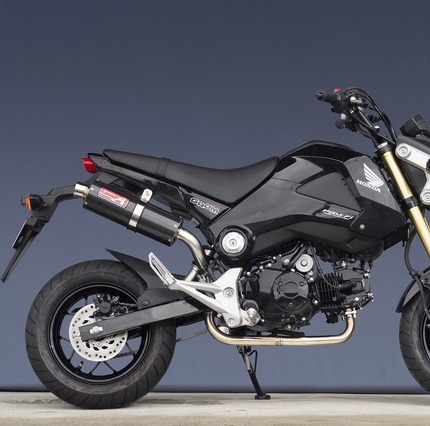 楽天市場】GROM（グロム）JC61 SUS アップマフラー カーボン 政府認証