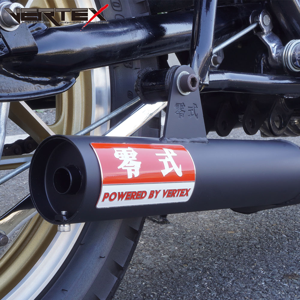 SUZUKI GS400 バーテックス 零式 ショート管 bikeman2_gs400-st-m