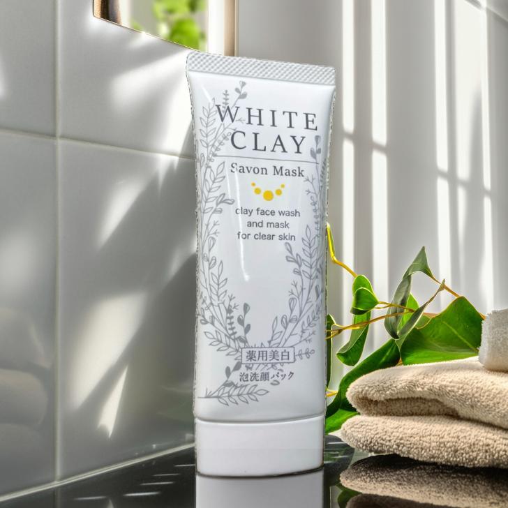 楽天市場】ルソイル ホワイトクレイ サボンマスク wクレイ 美白 薬用