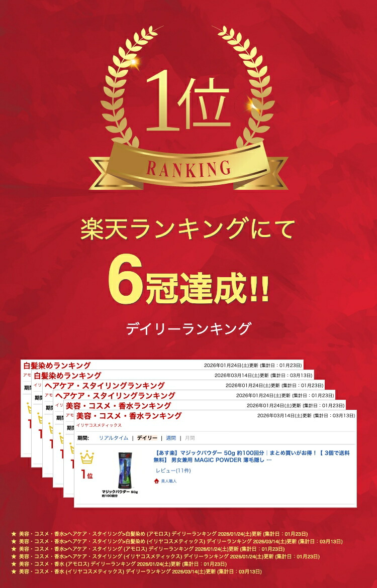 楽天市場】【あす楽】マジックパウダー 50g 約100回分｜まとめ買いがお