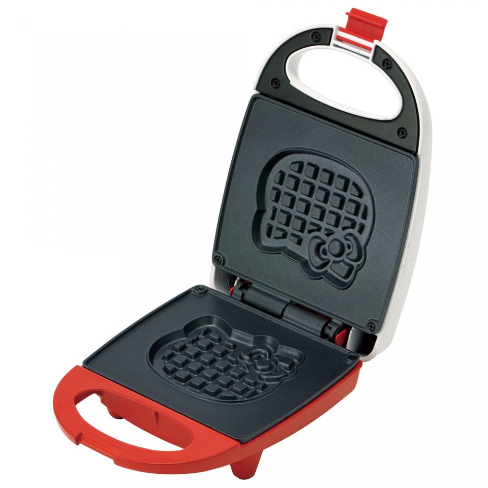 楽天市場】【ワッフルメーカー ハローキティ】キティ型 ワッフル 家電