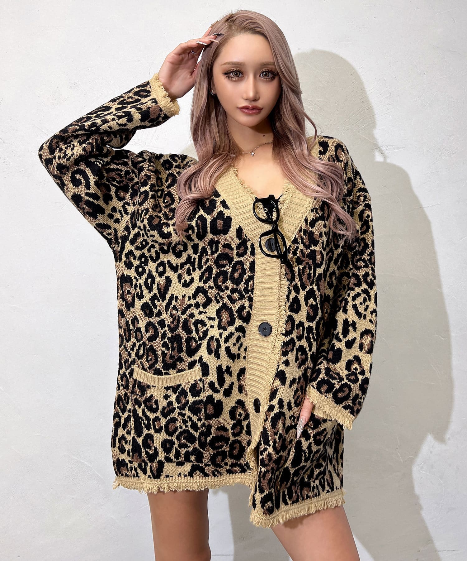 楽天市場】ギャル服 ギャル ファッション 長袖 カーディガン ニット