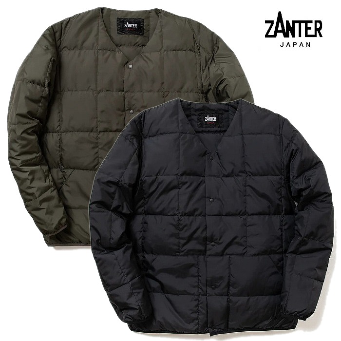 NANKAI 南海部品 高耐水 フェザー入り ダウン ジャケット 防寒着 黒