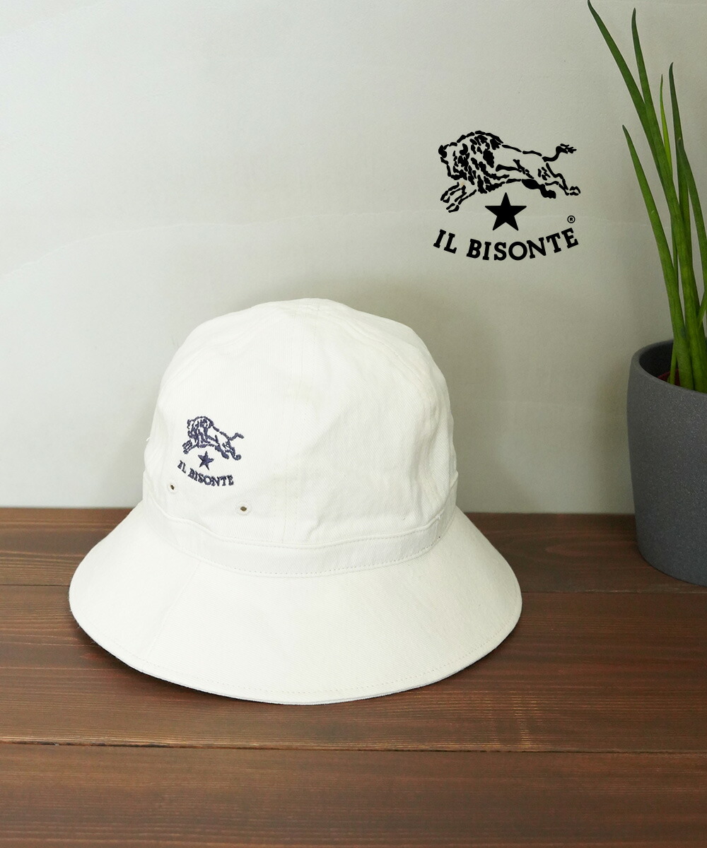 楽天市場】イルビゾンテ IL BISONTE バケットハット 帽子 バケハ 正規