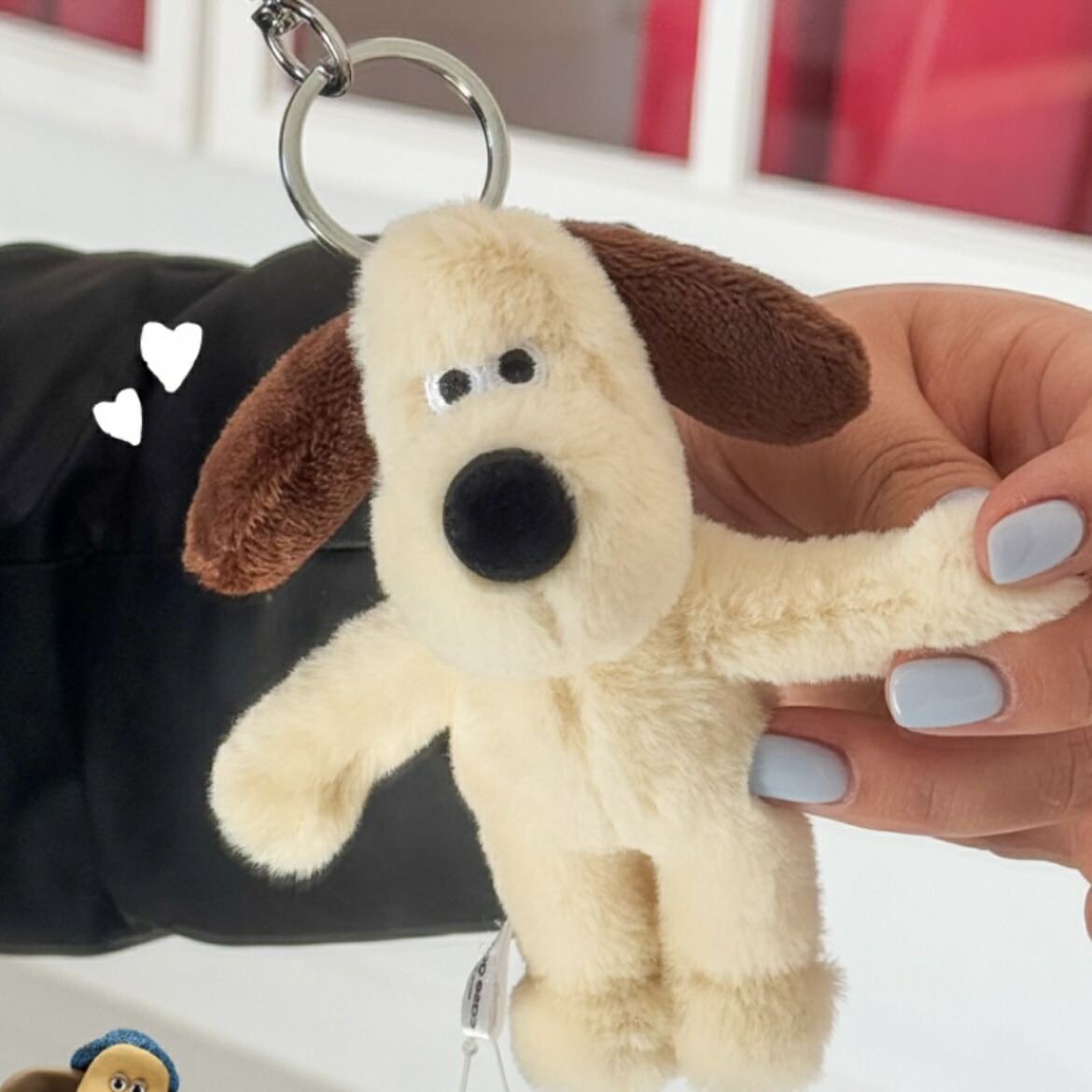 楽天市場】韓国限定 グルミット ぬいぐるみ キーホルダー キーリング