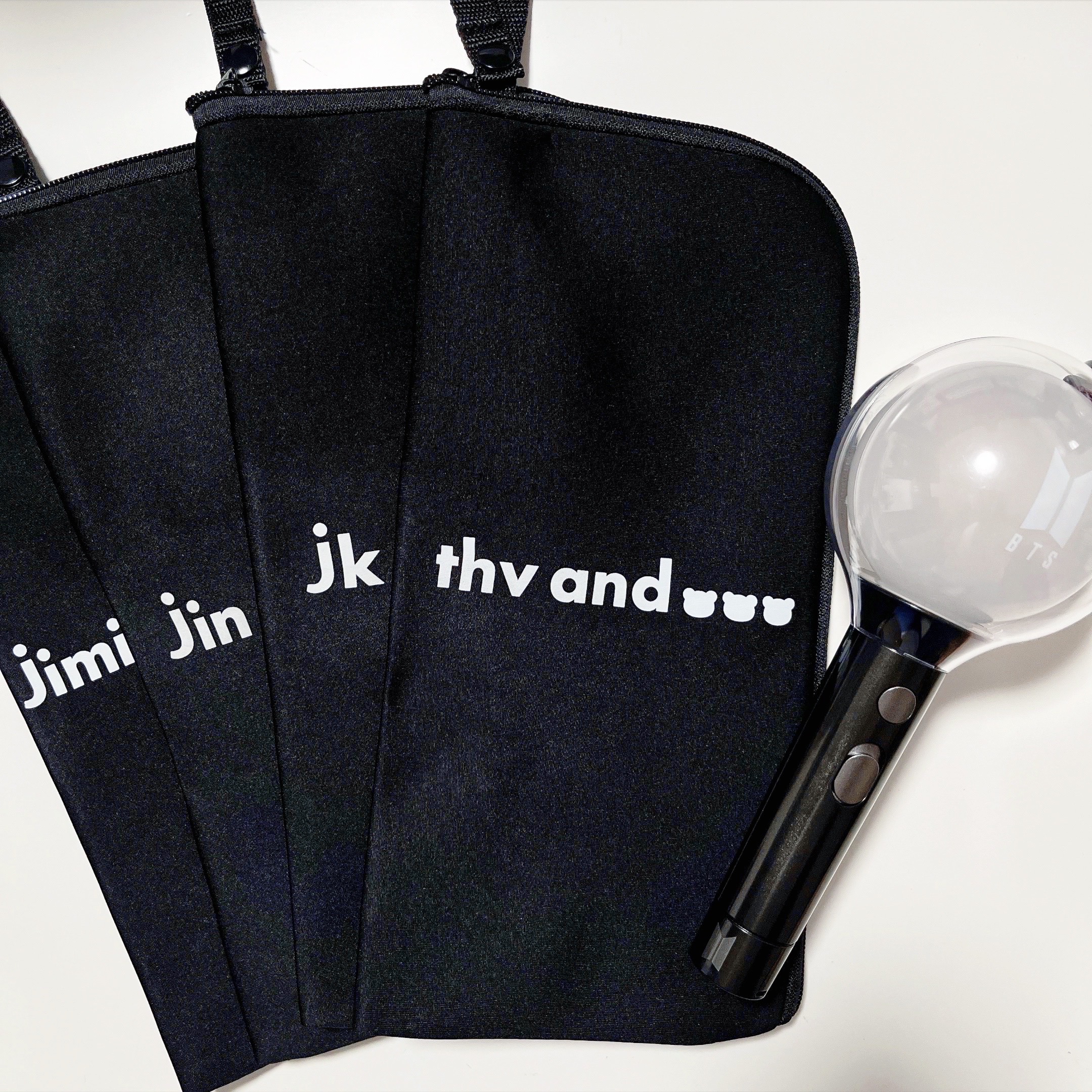 楽天市場】bts アミボム ペンライトケース 超軽量 保護 袋 ポーチ