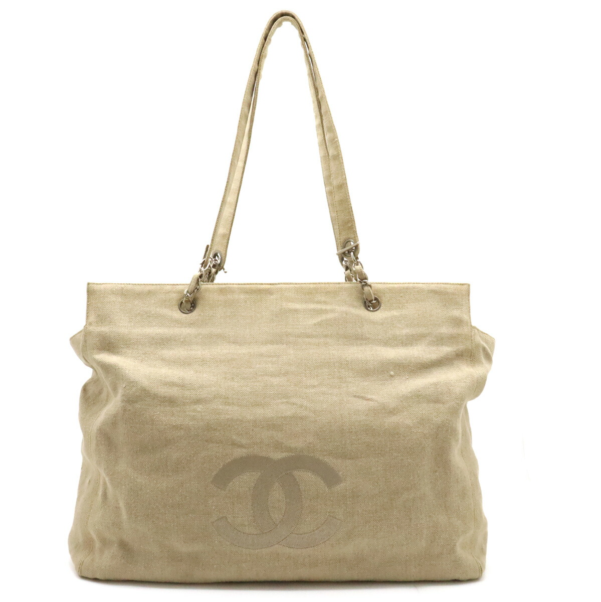 楽天市場】CHANEL シャネル ココマーク トートバッグ ラージトート