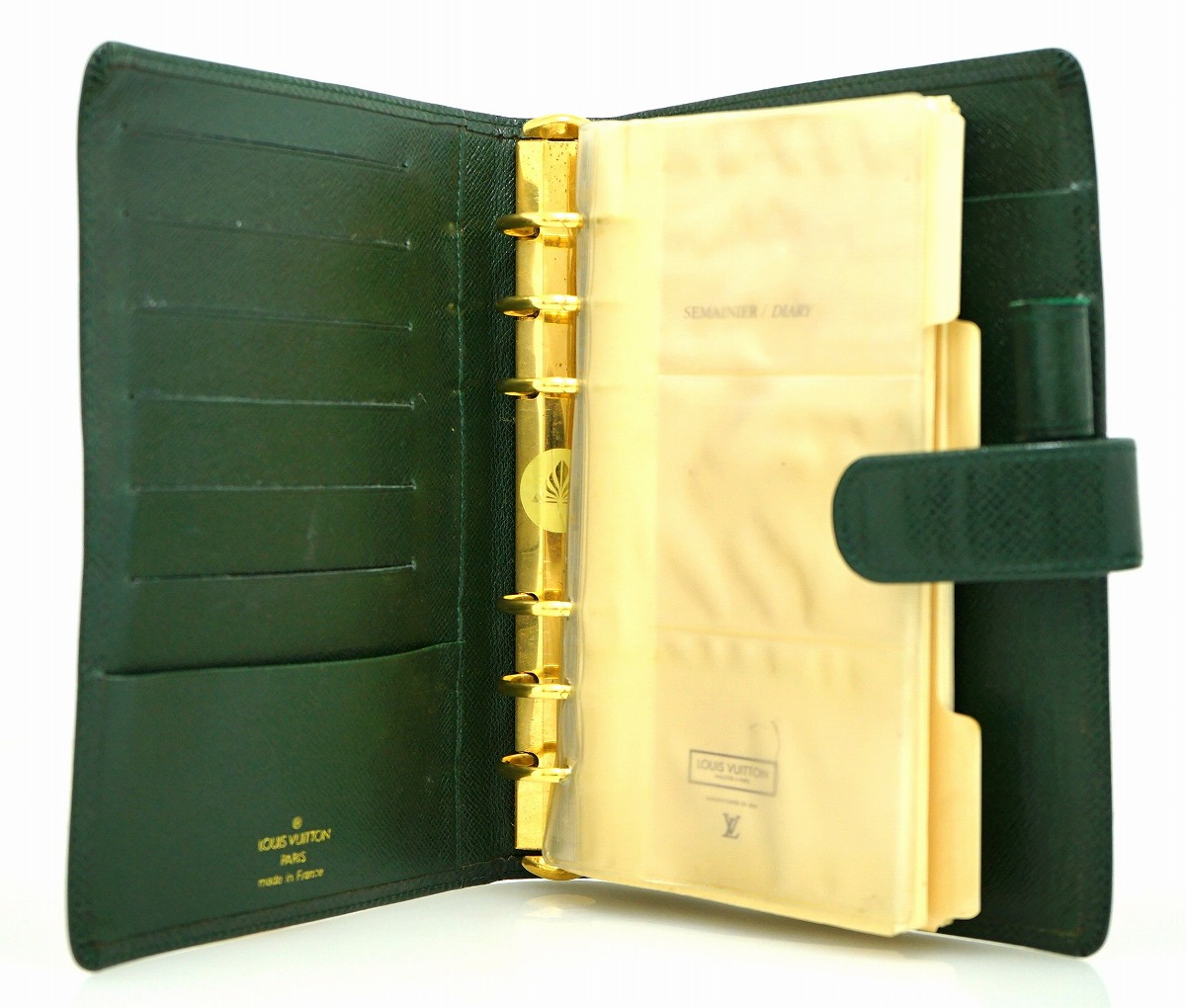 楽天市場】LOUIS VUITTON ルイ ヴィトン タイガ アジェンダMM 手帳