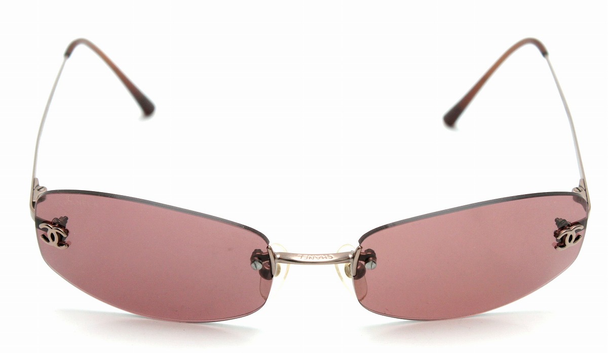 楽天市場】CHANEL シャネル サングラス ココマーク バイオレット