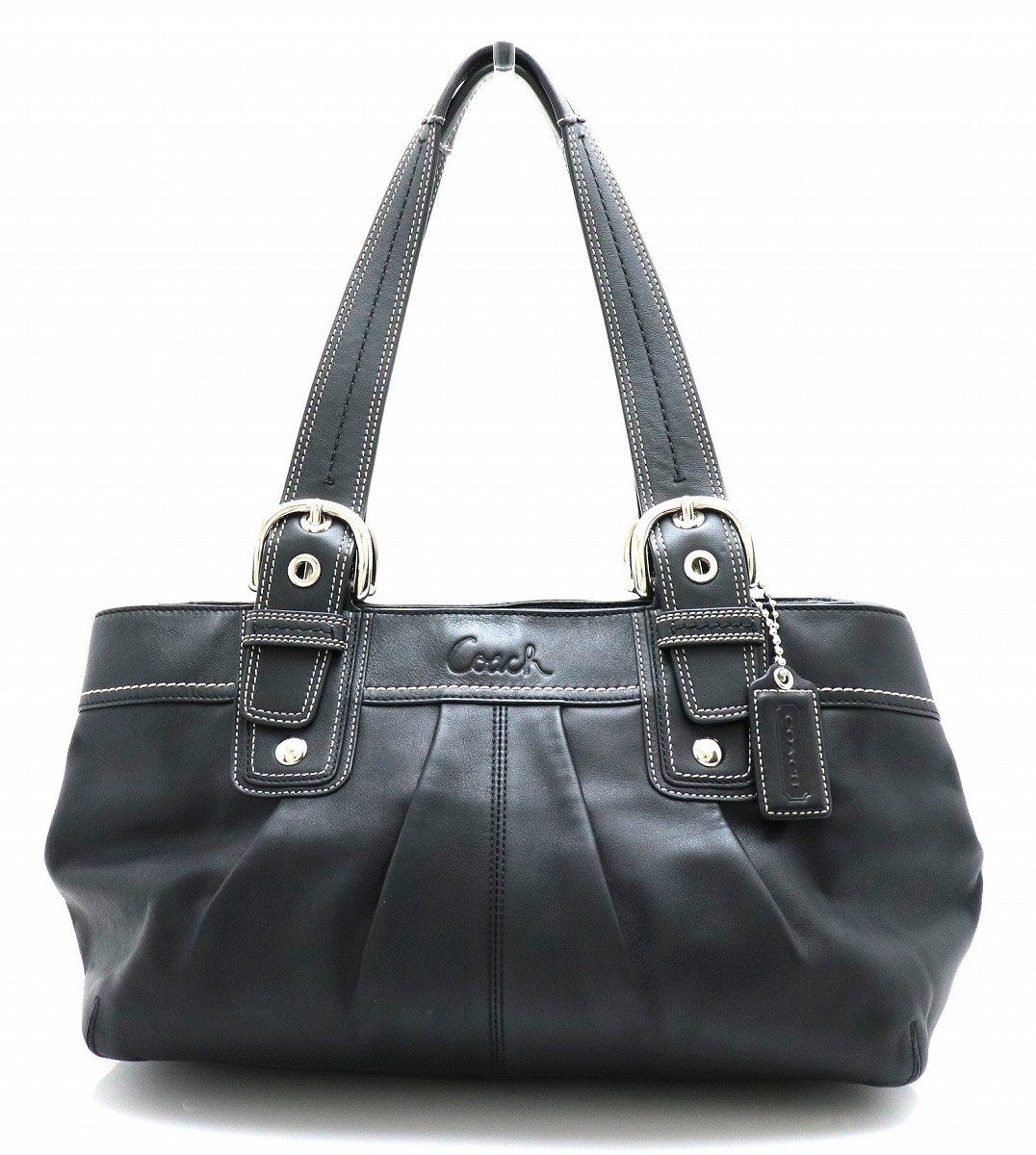 楽天市場】【バッグ】COACH コーチ ソーホー プリーテッド レザー