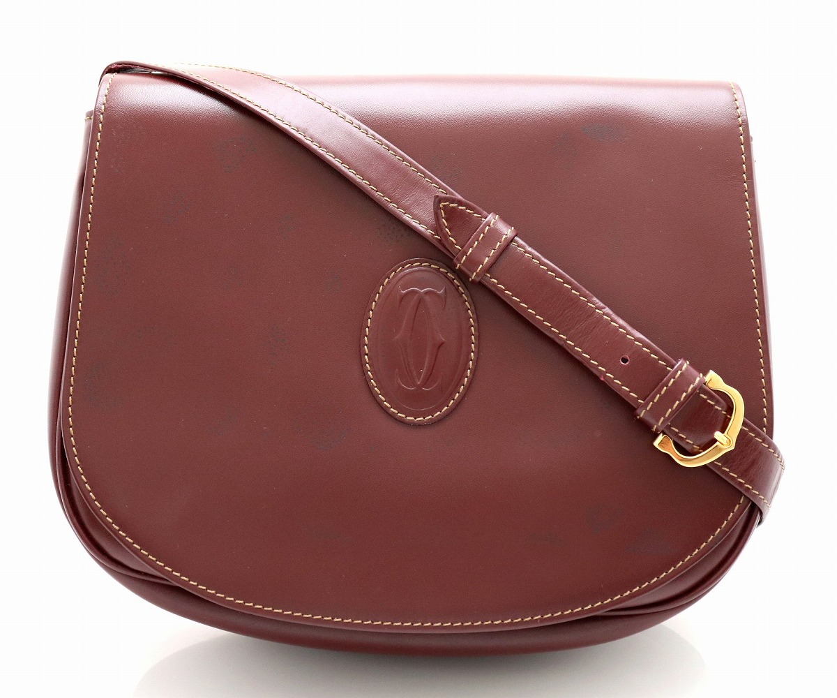 楽天市場】【バッグ】Cartier カルティエ マストライン ショルダー