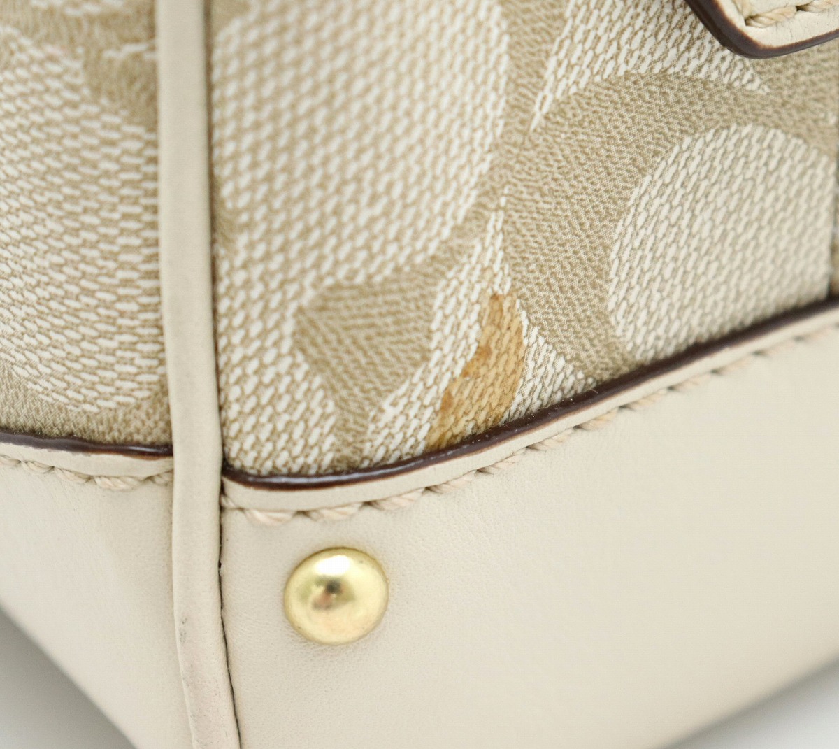 楽天市場】【バッグ】COACH コーチ ヘリテージ ストライプ スモール