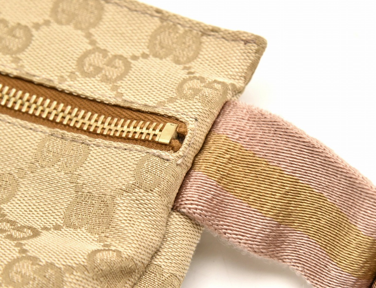 楽天市場】【バッグ】GUCCI グッチ GGキャンバス ウエストバッグ