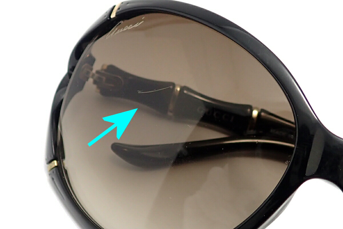 楽天市場】GUCCI グッチ バンブー サングラス ブラウングラデーション