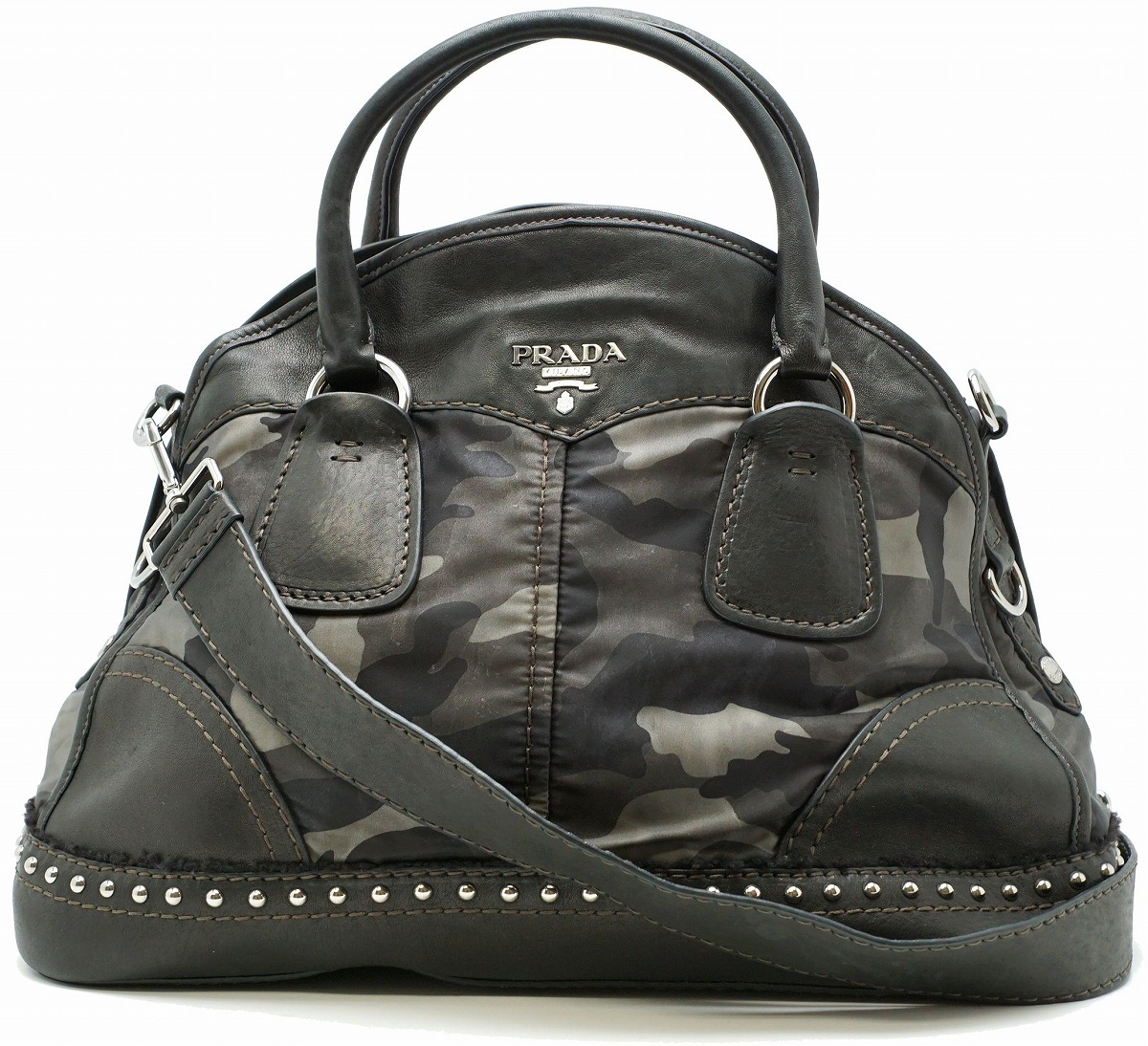 楽天市場】【バッグ】PRADA プラダ ハンドバッグ 2WAYショルダー