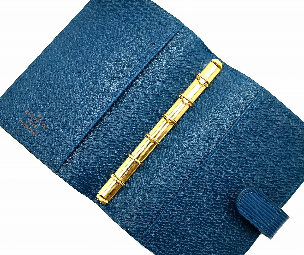 楽天市場】LOUIS VUITTON ルイ ヴィトン エピ アジェンダPM 手帳カバー