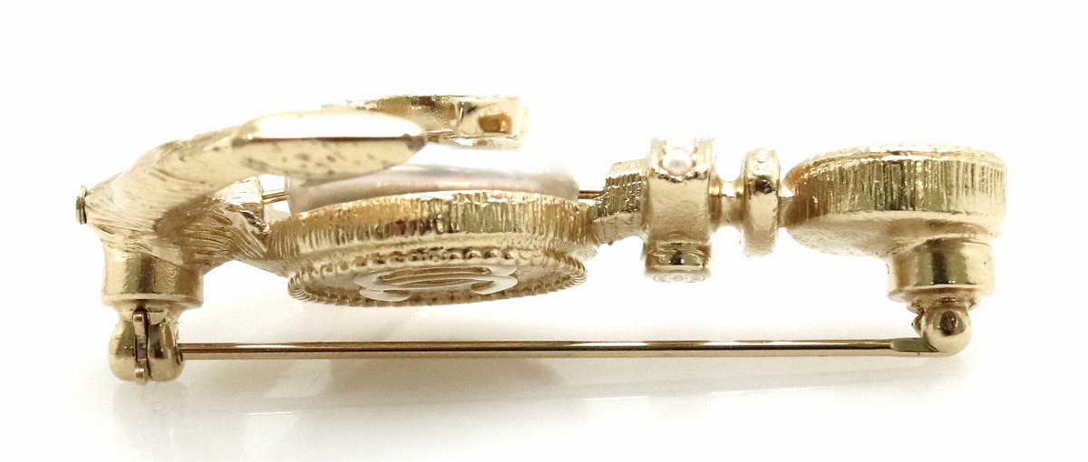 楽天市場】【ジュエリー】CHANEL シャネル ココマーク ブローチ ピン