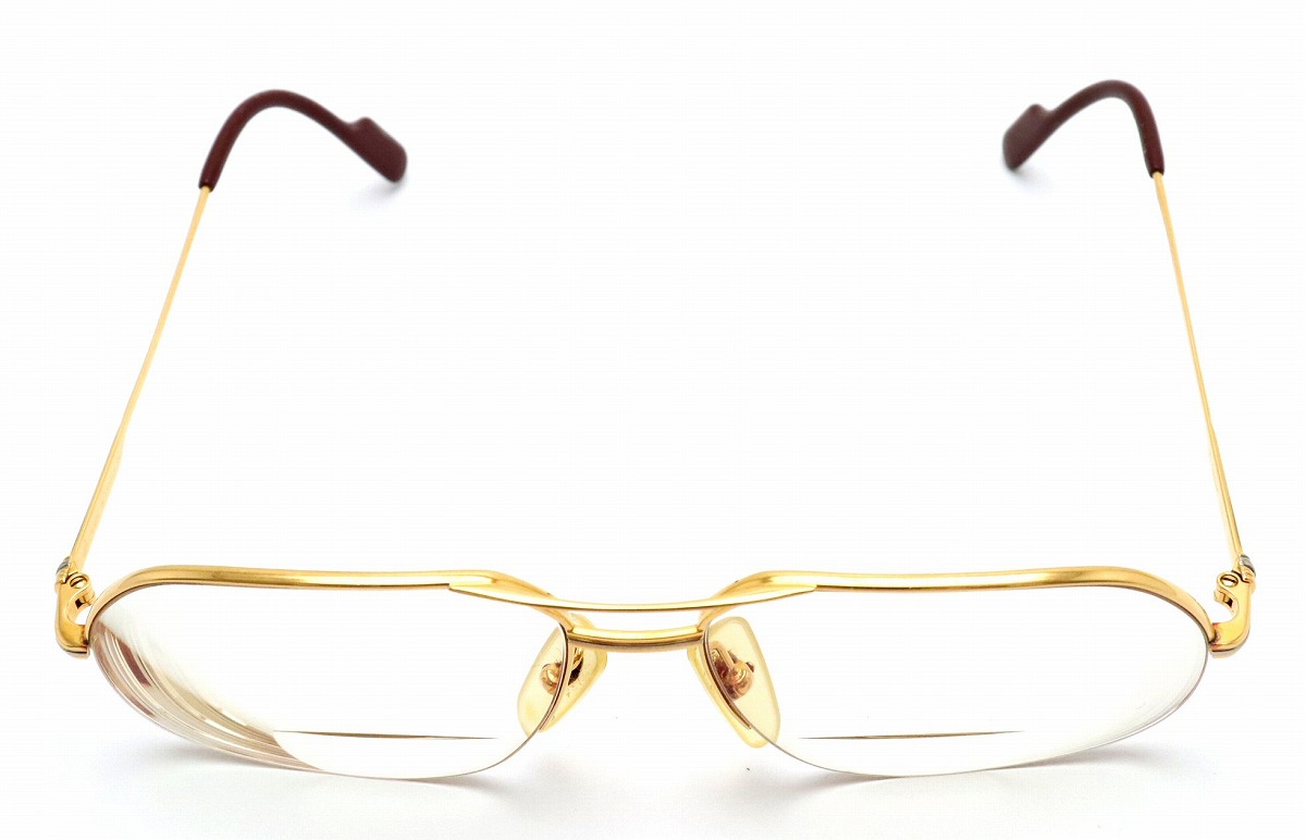 楽天市場】Cartier カルティエ トリニティ 眼鏡 メガネ めがね ハーフ