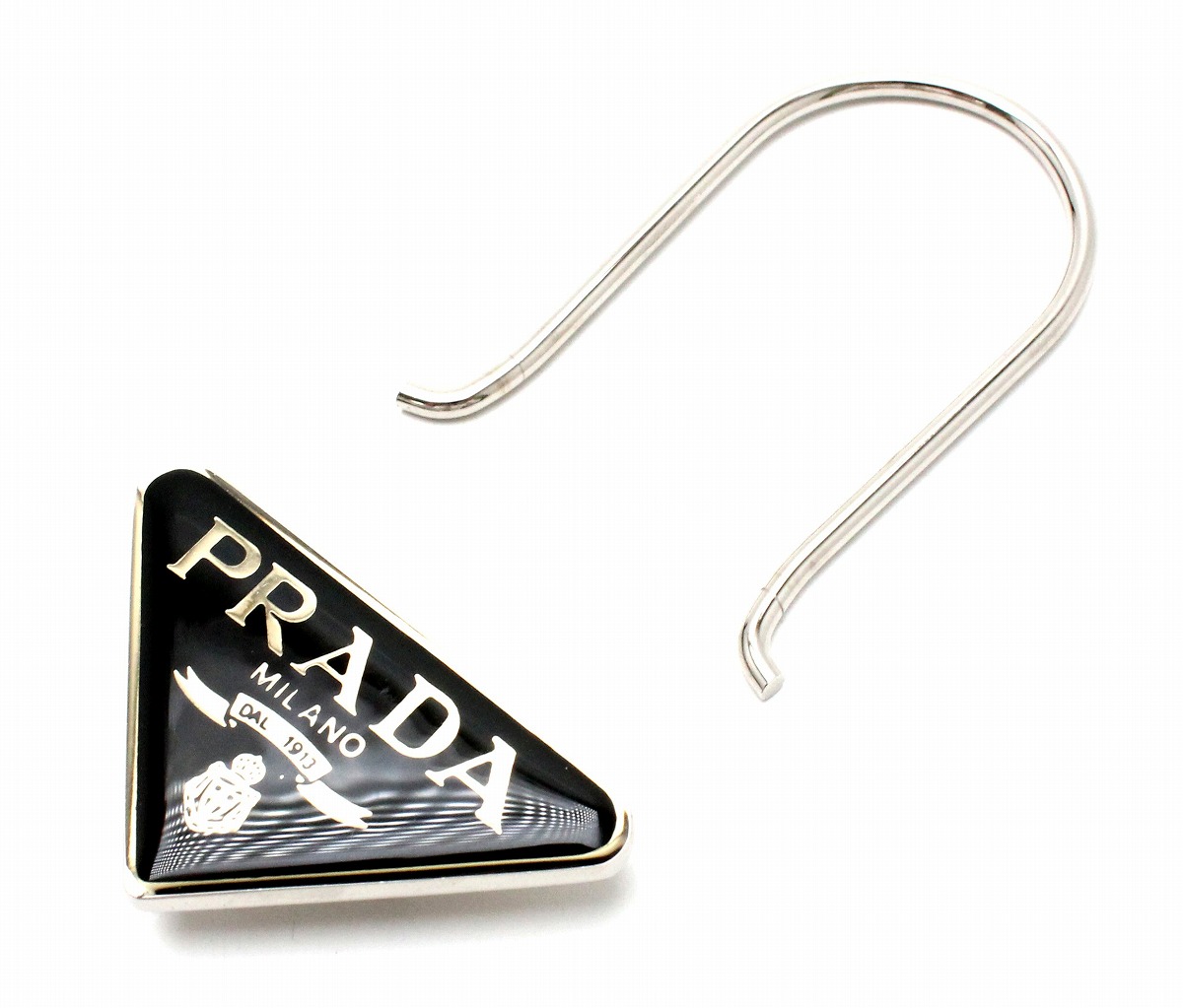 楽天市場】PRADA プラダ ロゴ プレート キーホルダー キーチャーム