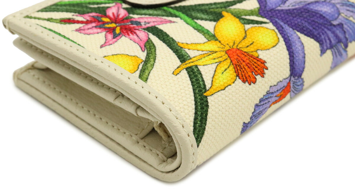 楽天市場】【新品未使用品】【財布】GUCCI グッチ フローラ コンパクト