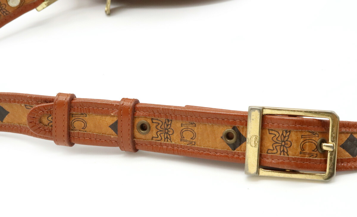 楽天市場】【バッグ】MCM エムシーエム ロゴグラム タンバリンバッグ