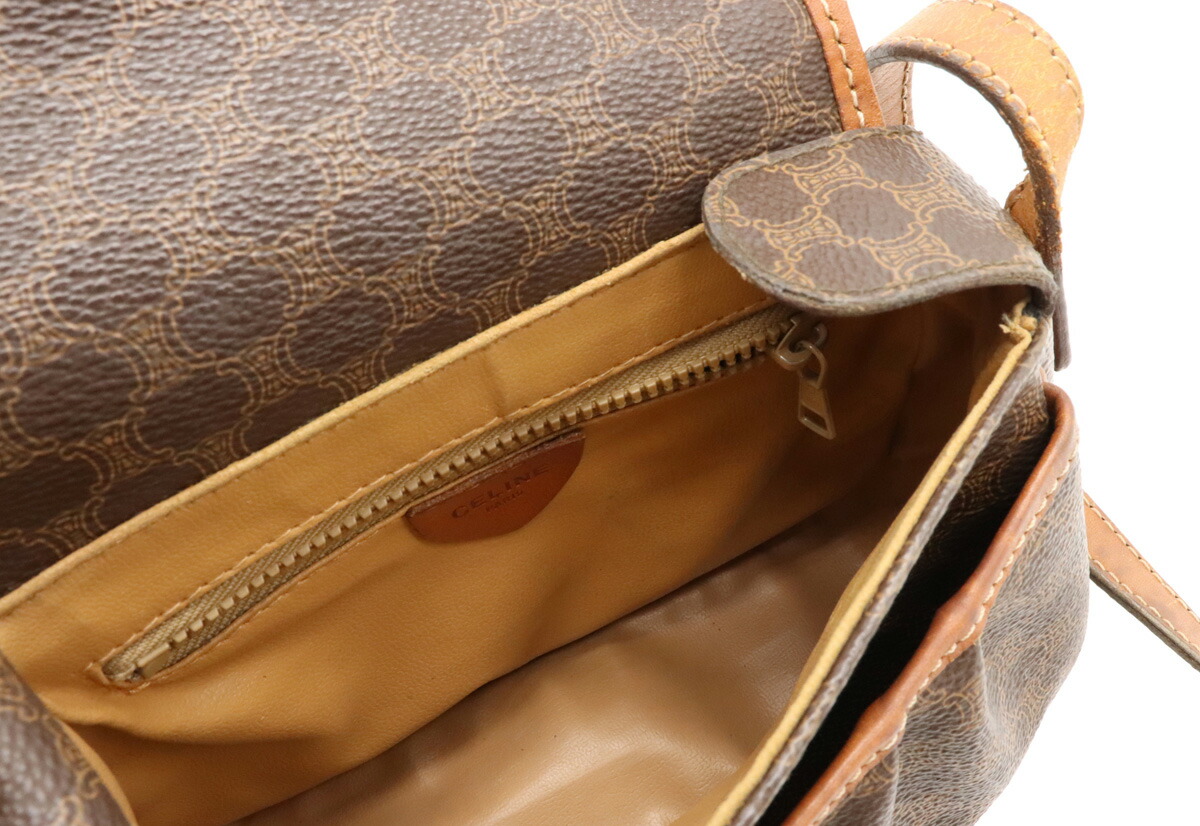 楽天市場】【バッグ】CELINE セリーヌ マカダム柄 ミニショルダー