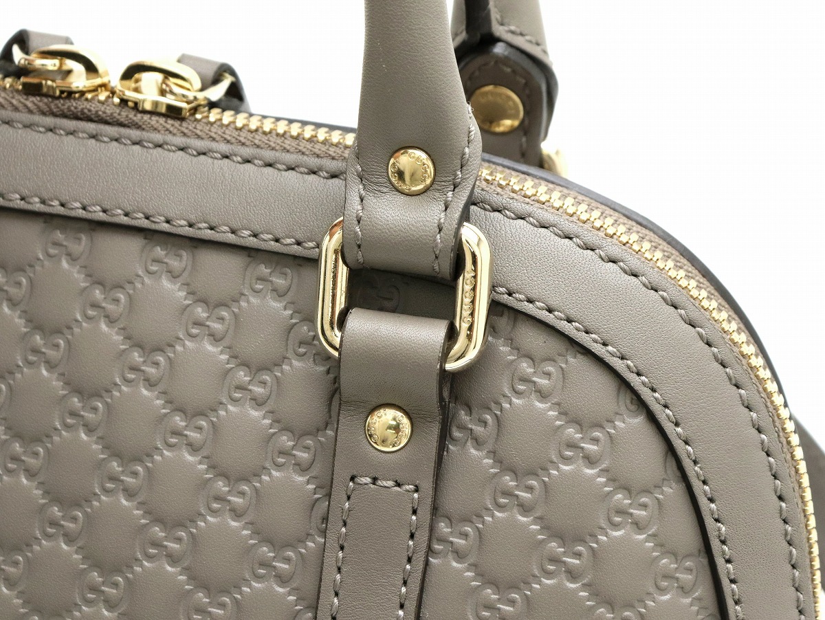 楽天市場】【バッグ】GUCCI グッチ マイクログッチシマ ハンドバッグ