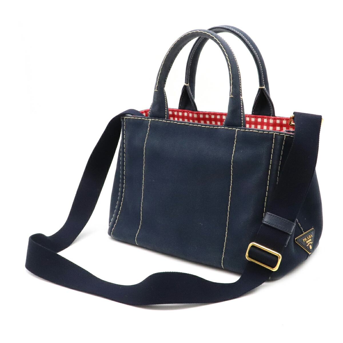 楽天市場】【バッグ】PRADA プラダ CANAPA カナパ トートバッグ