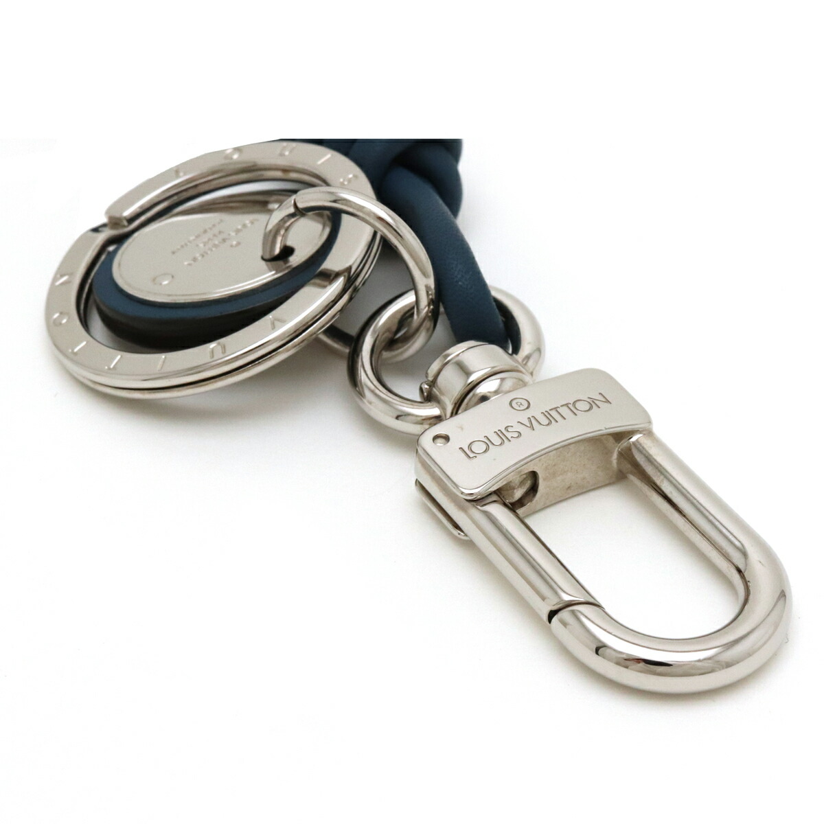 楽天市場】LOUIS VUITTON ルイ ヴィトン キーホルダー レザーロープ