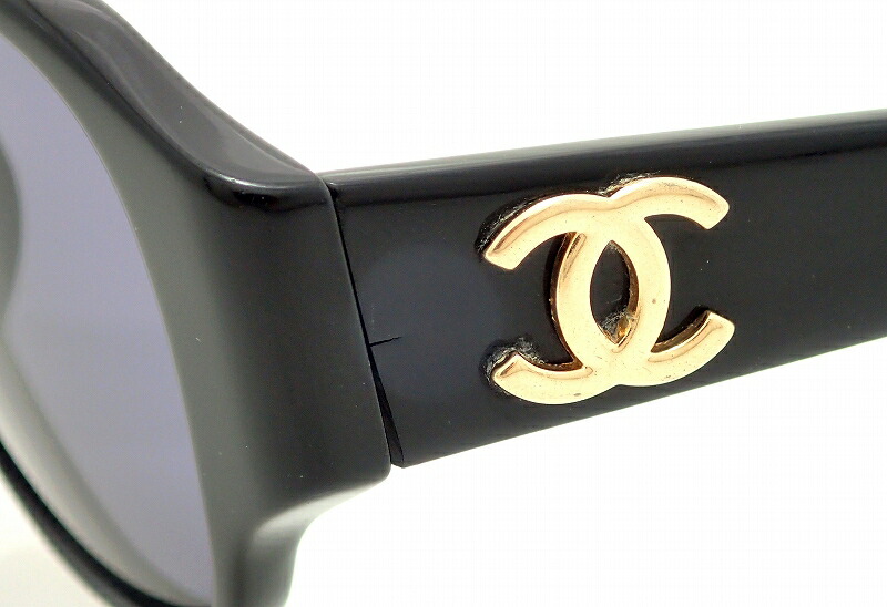 楽天市場】CHANEL シャネル サングラス ココマーク スモーク 黒
