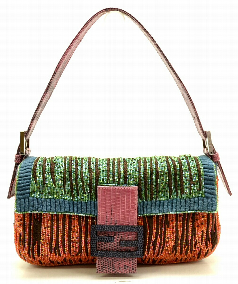 楽天市場】【バッグ】FENDI フェンディ マンマバケット ビーズバッグ