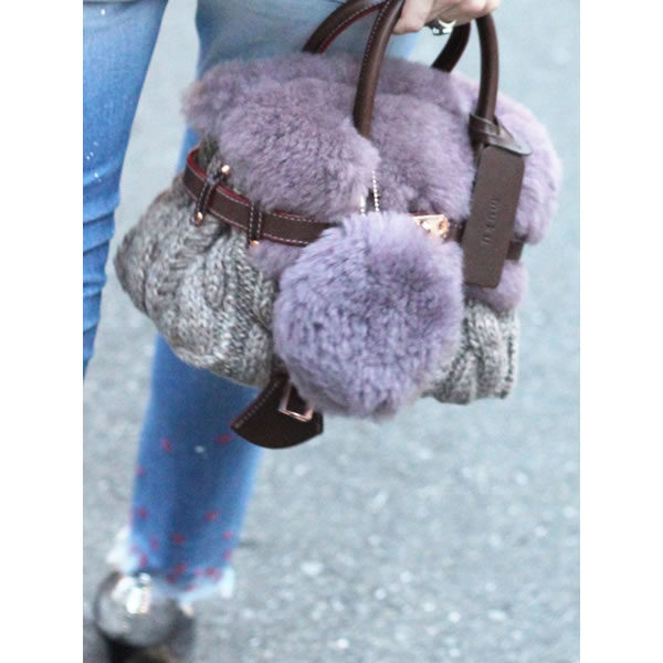 楽天市場】muku ムクLUXE No.L-694ムートン＆ケーブル編みバッグ(S