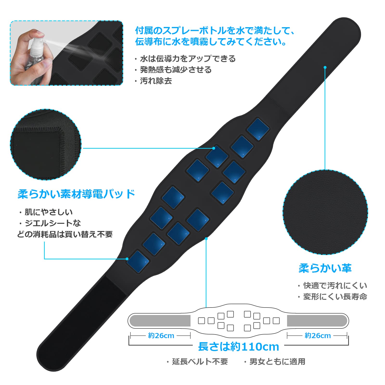 楽天市場】EMS 腹筋ベルト 腹筋マシーン 筋トレ 8種類モード 25段階