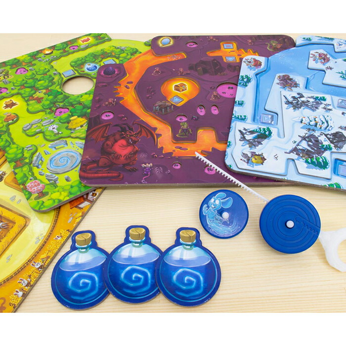 楽天市場】ボードゲーム スピニングアドベンチャー Buzzy Games 1人