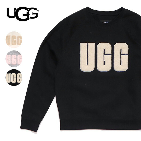 楽天市場】アグ【UGG】1123718 Madeline Fuzzy Logo Crewneck マドリン
