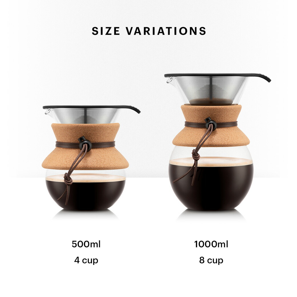 楽天市場】【公式】ボダム ドリップ コーヒーメーカー プアオーバー