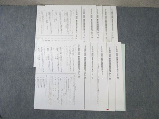 楽天市場】SAPIX サピックス SS特訓 慶應知識問題対策プリント 国語