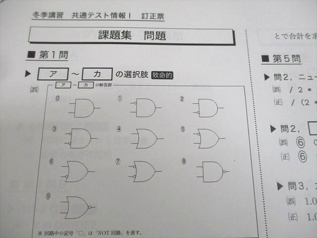 楽天市場】鉄緑会 共通テスト情報I テキスト/課題集/一問一答 2024