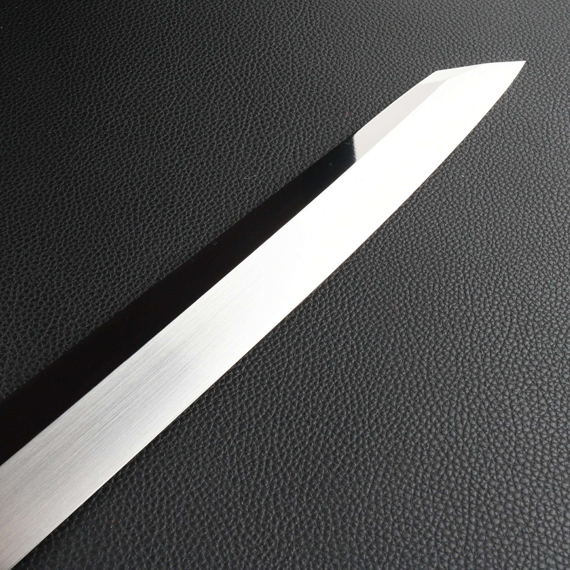 楽天市場】切付柳刃包丁 尺（刃渡り300mm）通常鏡面仕上げ 本刃付け