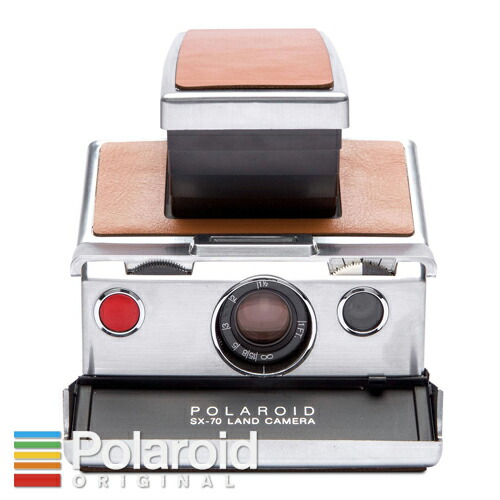 楽天市場】 Polaroid ポラロイド SX-70 Original シルバー×ブラウン