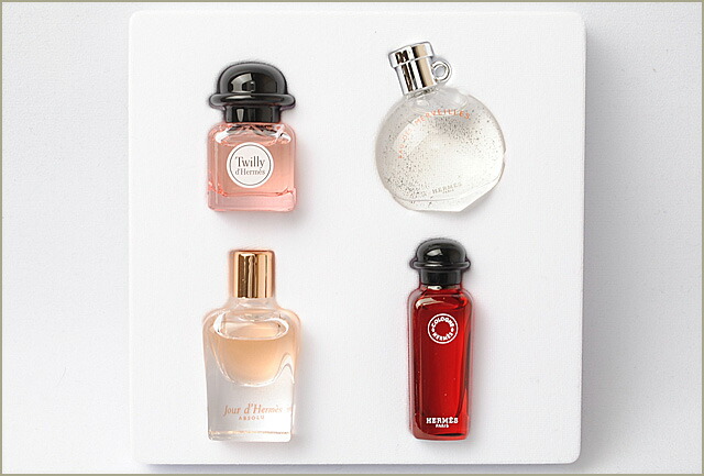 楽天市場】エルメス ミニチュア香水 4本セット HERMES オーデコロン