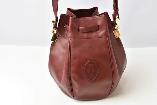 楽天市場】カルティエ ショルダーバッグ マストライン Cartier