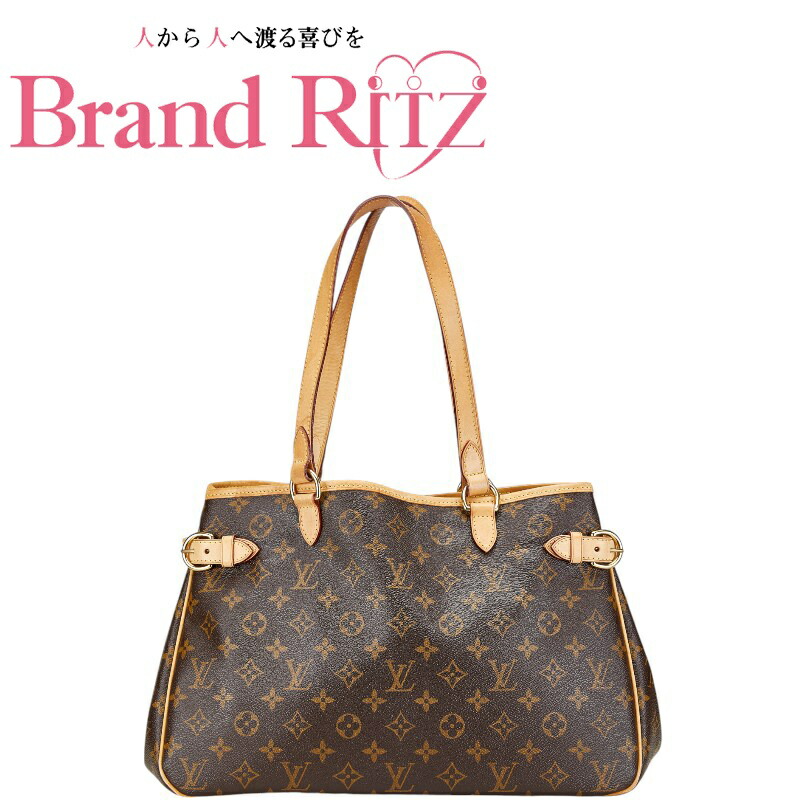 楽天市場】中古 ルイヴィトン バッグ モノグラム バティニョール