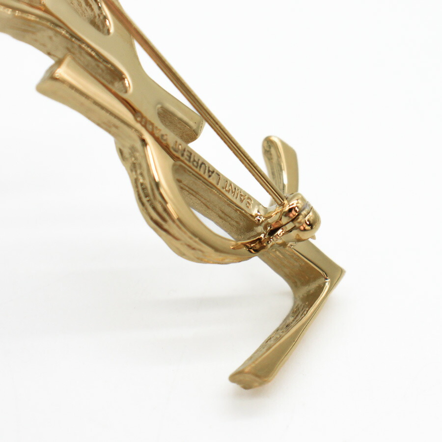 楽天市場】SAINT LAURENT サンローラン 748486 Y1500 8007 ブローチ