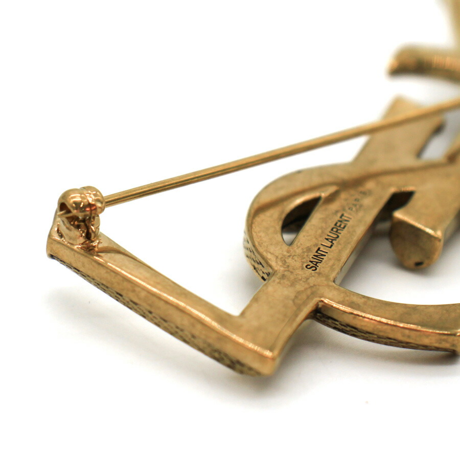 楽天市場】SAINT LAURENT サンローラン 700582 Y1500 8204 ブローチ