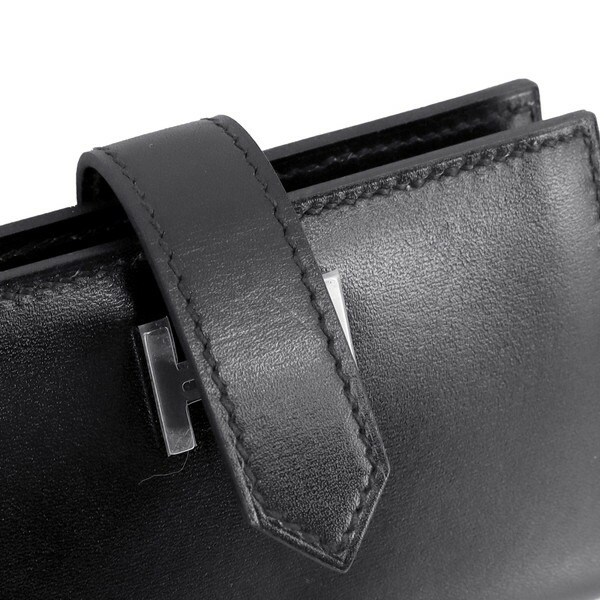 楽天市場】【未使用品】 エルメス カードケース ベアン ボックスカーフ