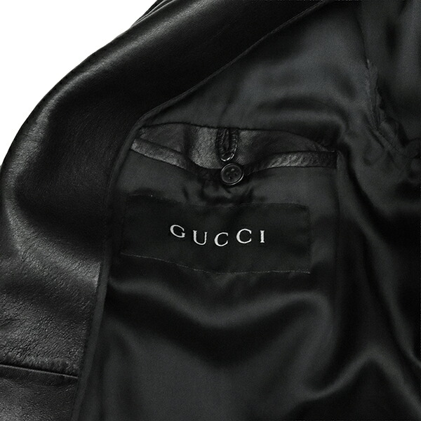 楽天市場】【ヴィンテージ】 グッチ レザージャケット 46サイズ メンズ