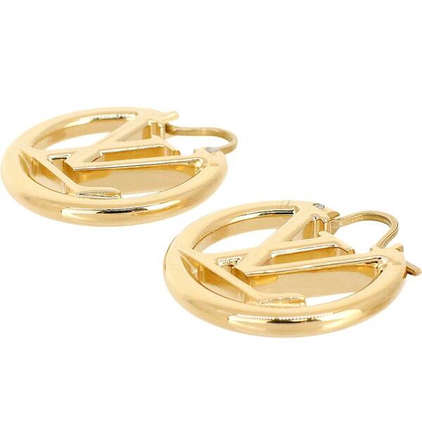 楽天市場】【新品】 ルイヴィトン ピアス ルイーズ GP メタル ゴールド